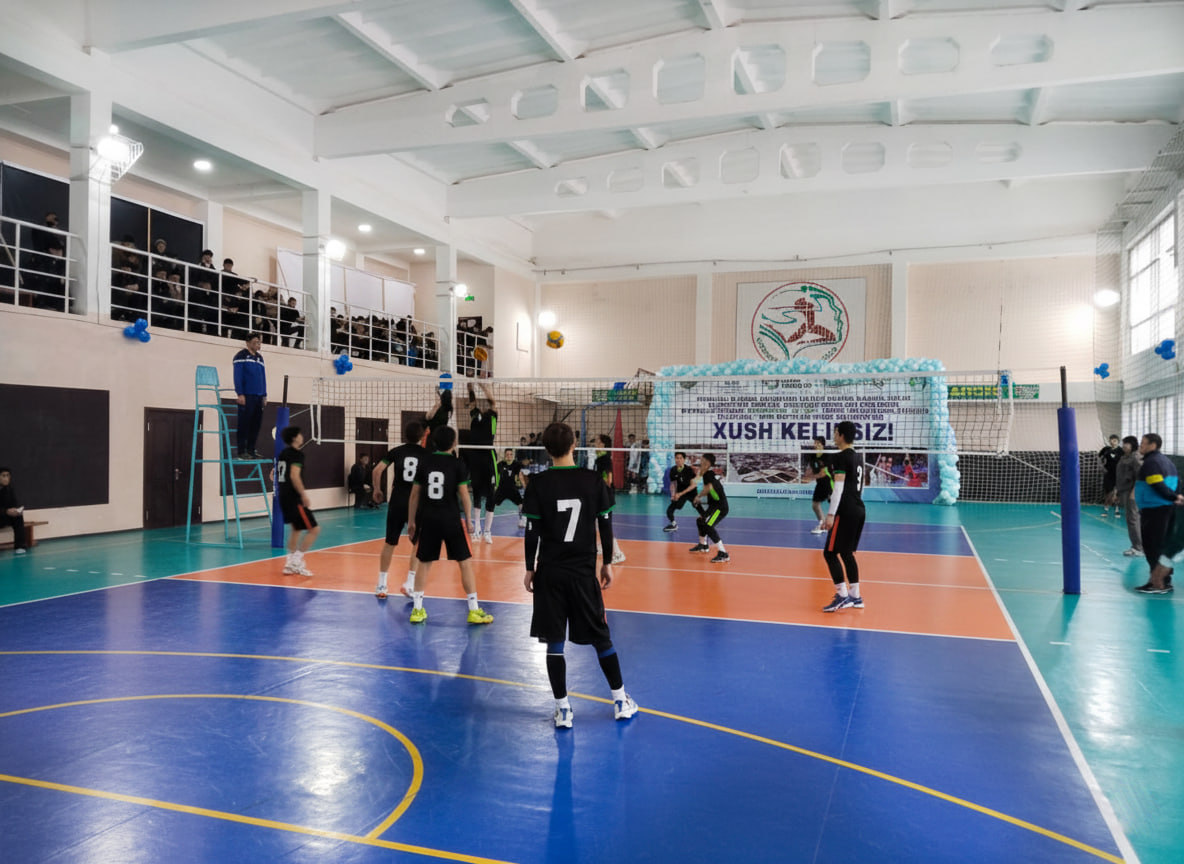 BARKAMOL AVLOD 2026 Voleybol sport turi bo‘yicha Respublika final bosqichi boshlandi